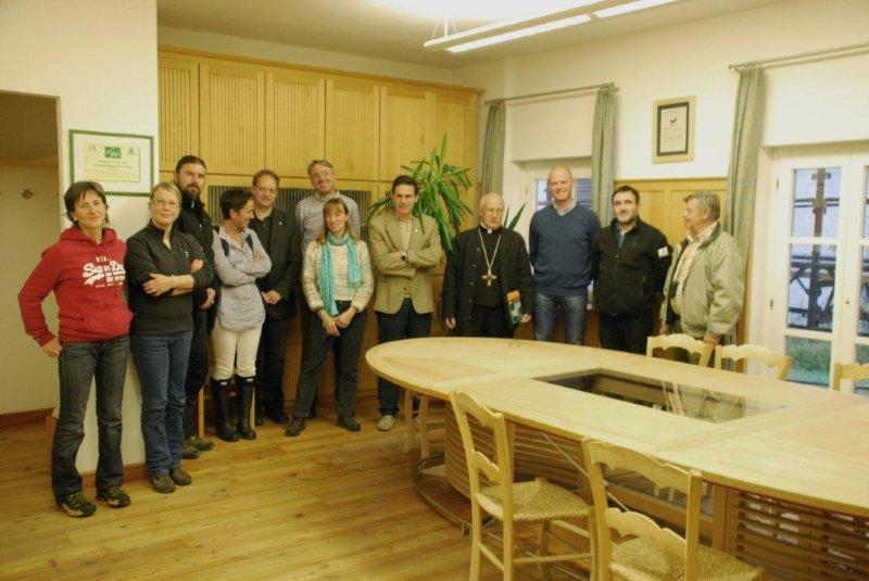 L’Arcivescovo mons. Bressan in visita a Villa Welsperg