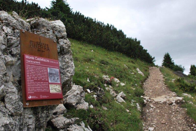 Il Monte Castellazzo e la Grande Guerra