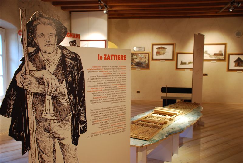 Allestimento al Museo degli Usi e Costumi della Gente Trentina (San Michele all'Adige - TN)