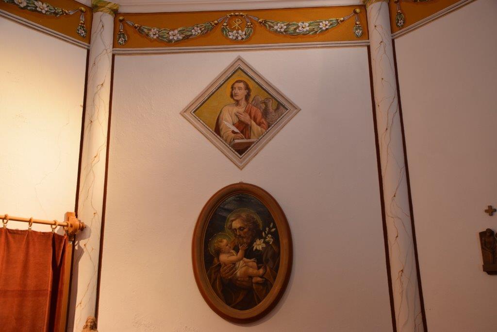 San Giovanni evangelista, San Giuseppe con Bambino